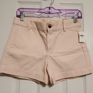 NWT Gap Pink Khaki Shorts